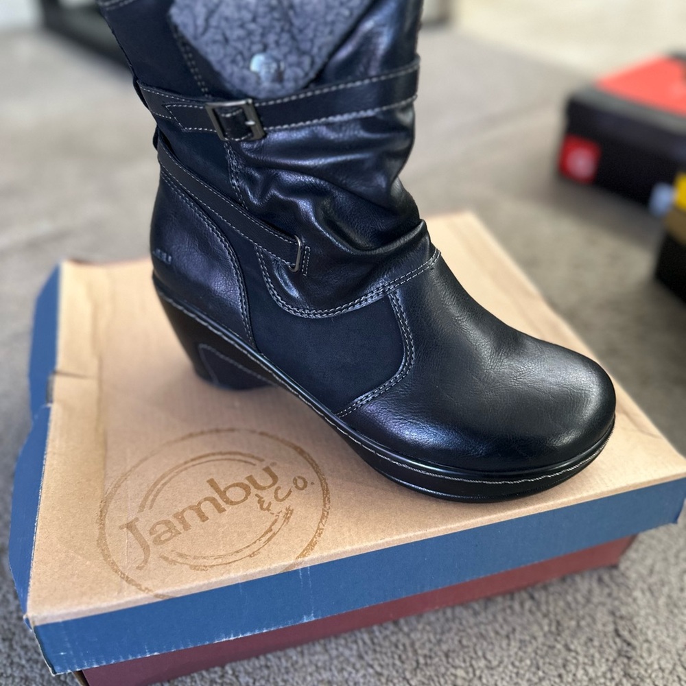 Jambu Women's Black Winter Boots